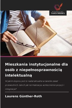 Cover Mieszkania instytucjonalne dla osób z niepe¿nosprawno¿ci¿ intelektualn¿