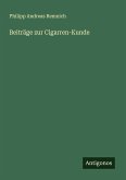 Beiträge zur Cigarren-Kunde Beiträge zur Cigarren-Kunde