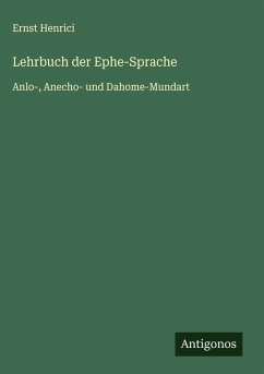 Cover Lehrbuch der Ephe-Sprache