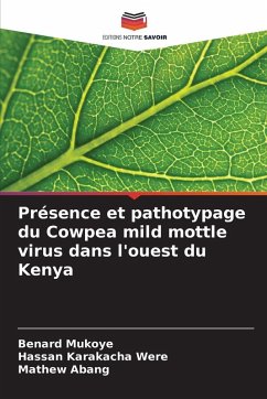 Cover Présence et pathotypage du Cowpea mild mottle virus dans l'ouest du Kenya