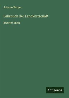 Cover Lehrbuch der Landwirtschaft