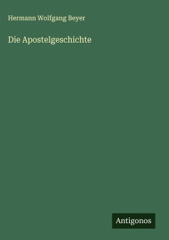 Cover Die Apostelgeschichte