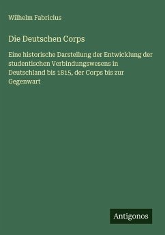 Cover Die Deutschen Corps