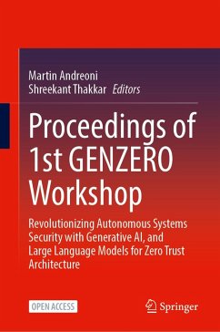 Proceedings of 1st GENZERO Workshop