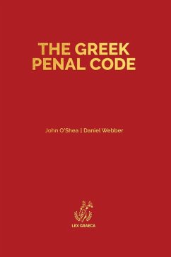 Cover The Greek Penal Code