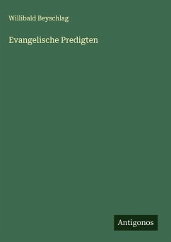 Cover Evangelische Predigten