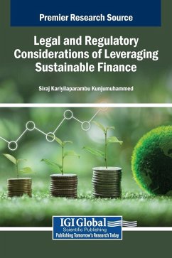 Cover Legal and Regulatory Considerations of Leveraging Sustainable Finance