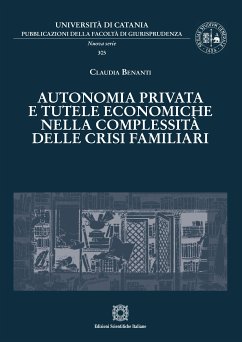 Cover Autonomia privata e tutele economiche nella complessità delle crisi familiari (eBook, PDF)