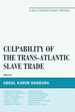 Cover Culpability of the Trans-Atlantic Slave Trade (eBook, PDF)