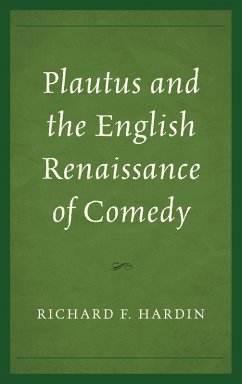 Cover Plautus and the English Renaissance of Comedy (eBook, PDF)