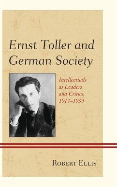 Cover Ernst Toller and German Society (eBook, PDF)