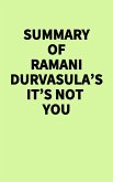 Summary of Ramani Durvasula's It's Not You (eBook, ePUB)
