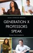 Generation X Professors Speak (eBook,... - Bild 1