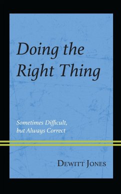Doing the Right Thing (eBook, PDF) - Jones, Dewitt