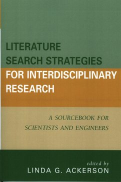 Cover Literature Search Strategies for Interdisciplinary Research (eBook, PDF)