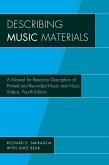 Describing Music Materials (eBook, PDF)