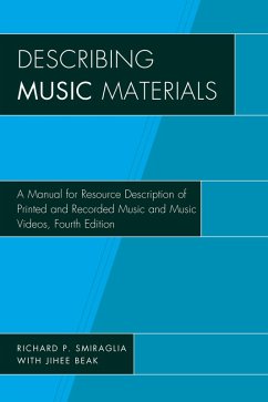 Cover Describing Music Materials (eBook, PDF)