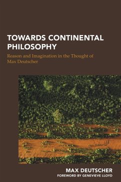 Towards Continental Philosophy (eBook, PDF) Cover Towards Continental Philosophy (eBook, PDF)