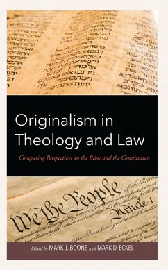 Originalism in Theology and Law (eBook, ePUB)