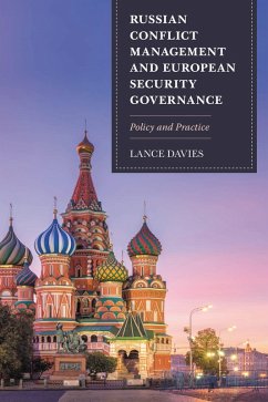 Cover Russian Conflict Management and European Security Governance (eBook, PDF)