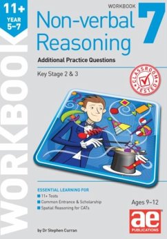 Cover 11+ Non-verbal Reasoning Year 5-7 Workbook 7