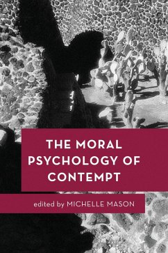 Cover The Moral Psychology of Contempt (eBook, PDF)