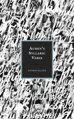 Cover Auden's Syllabic Verse (eBook, PDF)