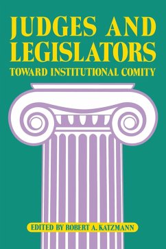 Judges and Legislators (eBook, PDF)