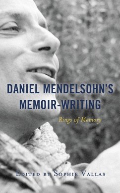 Cover Daniel Mendelsohn's Memoir-Writing (eBook, PDF)