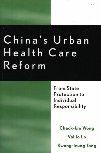 China's Urban Health Care Reform (eBook, PDF)
