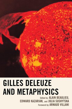 Cover Gilles Deleuze and Metaphysics (eBook, PDF)