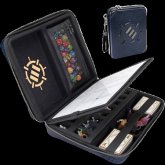 ENHANCE Tabletop RPG Organizer Case Collector's Edition Blue Dragon Scales ENHANCE Tabletop RPG Organizer Case Collector's Edition Blue Dragon Scales