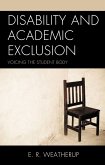 Disability and Academic Exclusion (eBook, PDF)