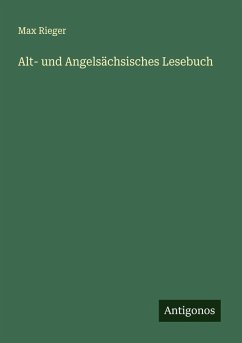 Cover Alt- und Angelsächsisches Lesebuch