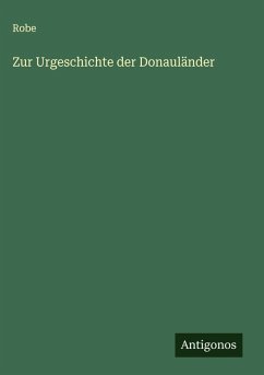 Cover Zur Urgeschichte der Donauländer
