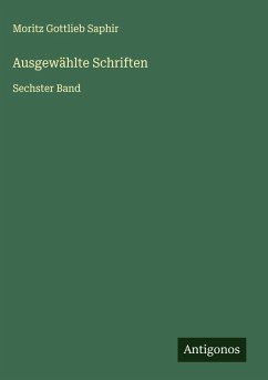 Cover Ausgewählte Schriften