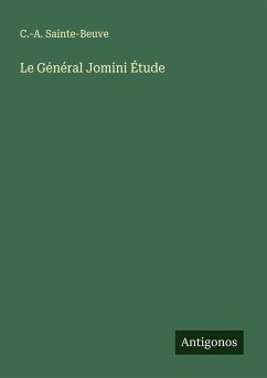 Cover Le Général Jomini Étude