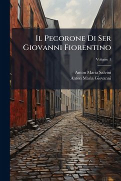 Cover Il Pecorone Di Ser Giovanni Fiorentino
