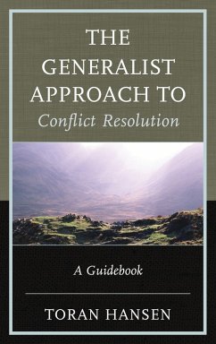 Cover The Generalist Approach to Conflict Resolution (eBook, PDF)
