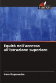 Equità nell'accesso all'istruzione superiore