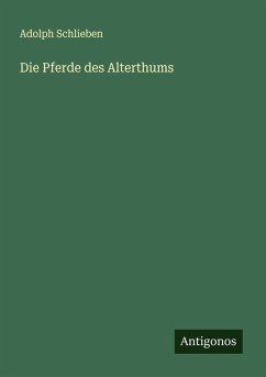 Cover Die Pferde des Alterthums