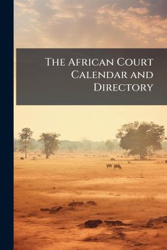 Cover The African Court Calendar and Directory
