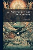An Analysis of Texts of Scripture An Analysis of Texts of Scripture