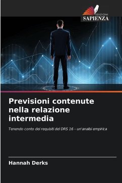 Previsioni contenute nella relazione intermedia - Derks, Hannah