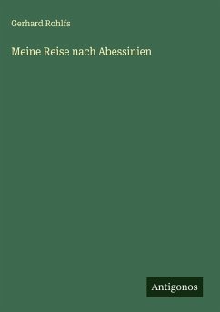 Cover Meine Reise nach Abessinien