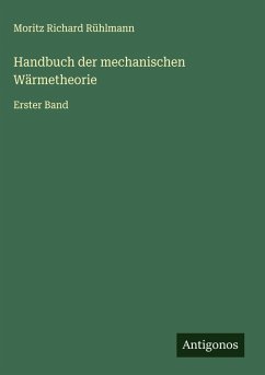 Cover Handbuch der mechanischen Wärmetheorie