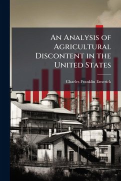 Cover An Analysis of Agricultural Discontent in the United States