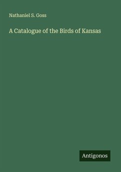 Cover A Catalogue of the Birds of Kansas
