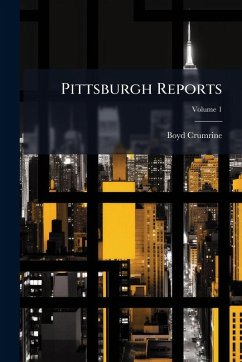 Pittsburgh Reports Cover Pittsburgh Reports