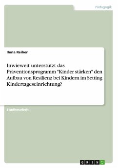 Cover Inwieweit unterstützt das Präventionsprogramm 